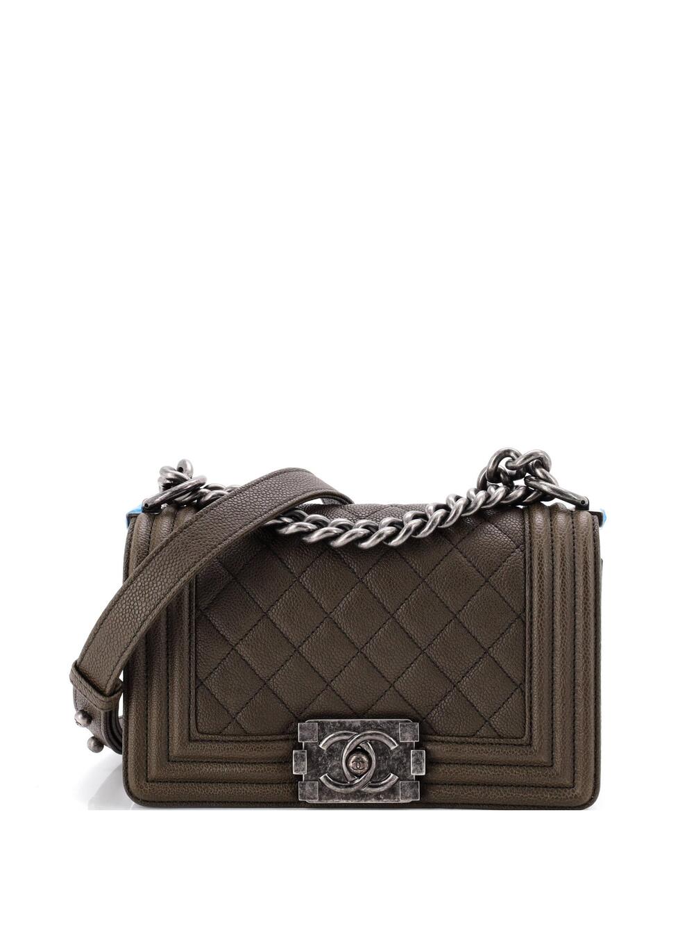 Chanel Boy Flap Bag Quilted Caviar #322604C47B